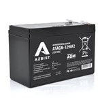 аккумулятор Azbist AGM ASAGM-1290F2, Black Case, 12V 9.0 Ah